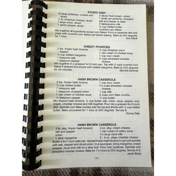 St. Joseph's Parish Cookbook Farley IA Midwest Recipes Community - Picture 7 of 9